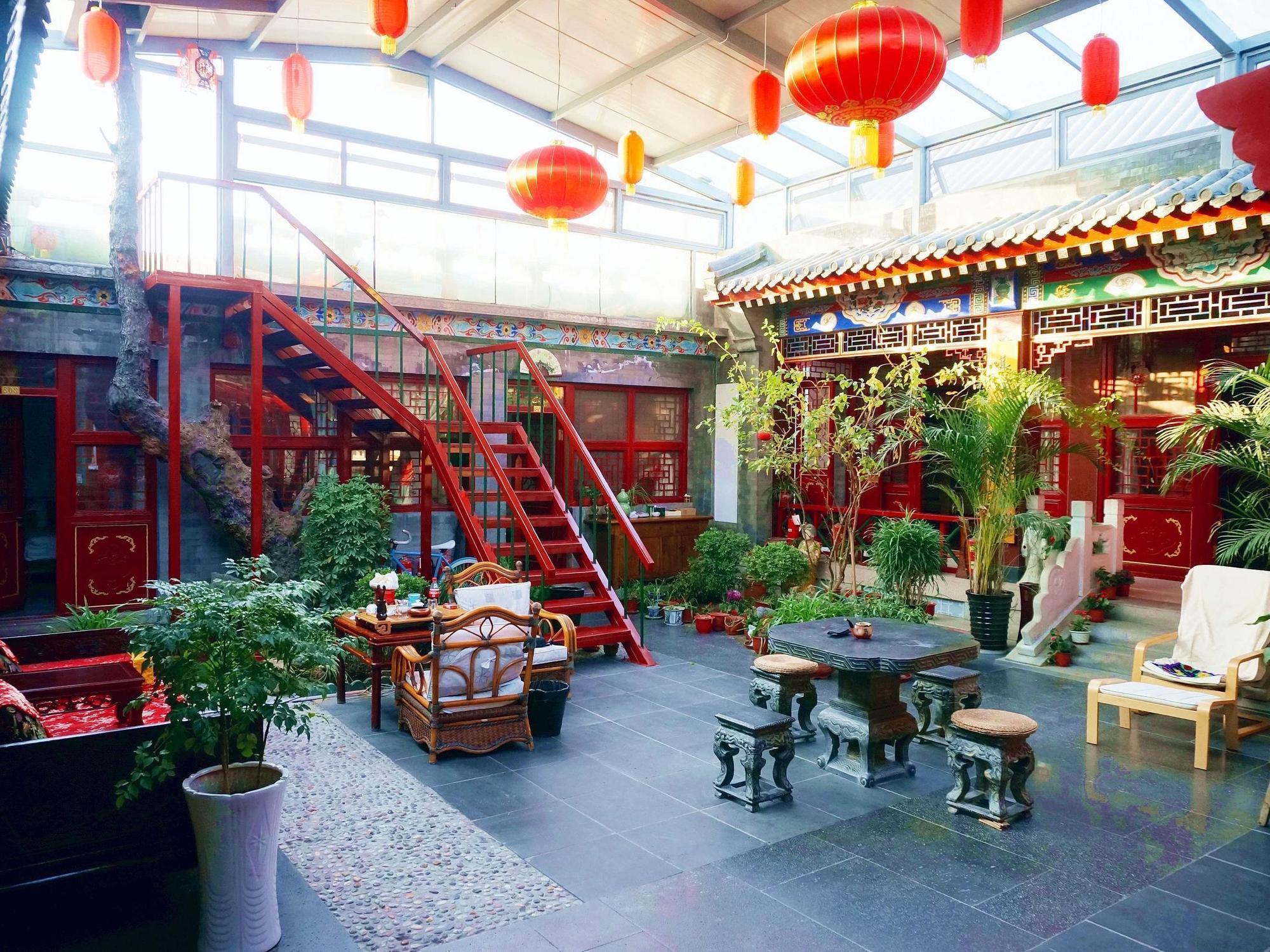 Templeside Deluxe Hutong Hotel Beijing Exterior photo